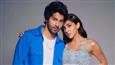 Sara Ali Khan and Varun Dhawan strikes in cool blue twinning ensembles as they promote Coolie No. 1