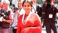 Disaster? Vidya brings back the schoolmarm look at Cannes