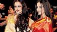 A special screening of 'The Dirty Picture' for Rekha