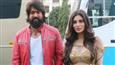 Mouni Roy and Yash wrap shoot of their song in KGF!