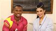 Jacqueline Fernandez Hangs Out With Yohan Blake