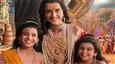 Behind-the-scenes entertainment with children on set: Child artists portraying Luv and Kush amuse during the shoot of Sony SAB's 'Shrimad Ramayan'!