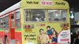 Amazon miniTV unveils an intriguing OOH campaign featuring BEST buses to promote Yeh Meri Family Season 3!