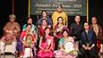 Actor Hema Malini and Paresh Rawal honoured by Nalanda Dance Research Centre Dr. Uma Rele!