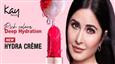 Katrina Kaif Unveils the Ultimate Lip Secret - Kay Beauty's Hydra Crème Lipsticks!