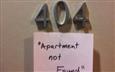 Apartment Not Found!