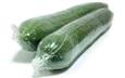 Plastic Wrapped Cucumbers