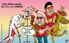 Vijay Mallya Spends Rs.4 Cr on a horse!