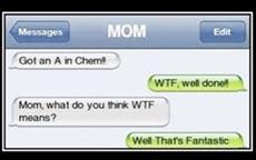 Moms Shouldn't Text