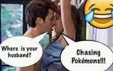 Chasing Pokemon