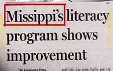 Literacy Campaign Fail