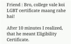 Eligibility Certificate