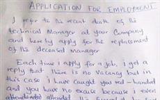 Extraordinary Job Application