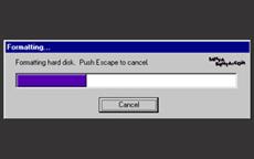 Formatting hard disc!