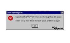 Error Deleting File !