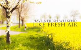 Have a Fresh Weekend!