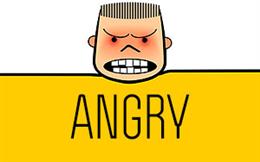 Don't speak when you are angry!