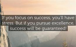 Pursue Excellence!