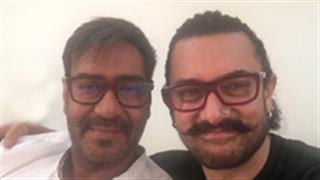 Superstars Ajay Devgn and Aamir Khan back each other up!