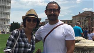 Aamir Khan spends time with family on a vacation in Italy!