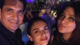 Aditi Rao Hydari lets her hair down at the Bhoomi Wrap-Up Party