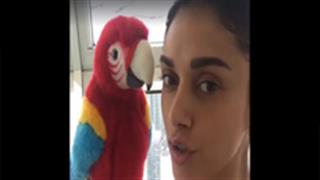 Aditi and her special friend called Tuesday!