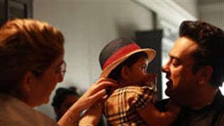 What made Adnan's daughter cry on the set of Tu Yaad Aya