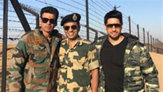 Team 'Aiyaary' live the lives of Jawans on their Jaisalmer visit