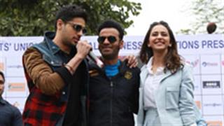 Team Aiyaary had a gala time at Delhi University's SRCC college
