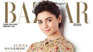 Alia Bhatt on the cover of Harper's Bazaar India