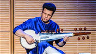 Musical evening, sarod recital by Amaan Ali Bangash at the 26th Gopikrishna Sangeet Mahotsav 