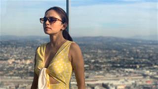Amruta Khanvilkar Enjoys Vacation With Her Family In Los Angeles