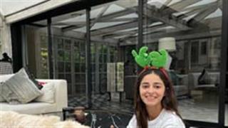 Christmas comes early for Ananya Panday. She is all smiles as she decorates her home for Christmas!