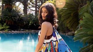 Ananya Panday enters the fashionable world of magazines in this BTS video