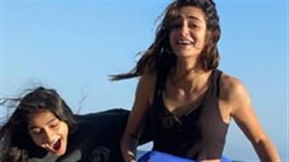 Ananya Panday shares cute and goofy photos with sister, Rysa and any sibling would relate, see below!
