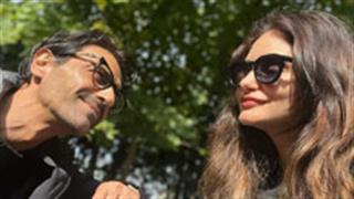 Arjun Rampal and Gabriella Demetriades selfies on the Internet are serving major couple goals