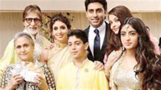 Spotted: The Bachchan family at a wedding