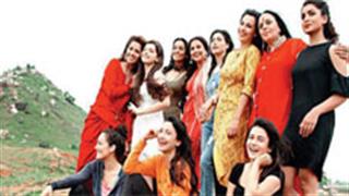 Vidya Balan and cast on sets of 'Begum Jaan' in Jharkhand