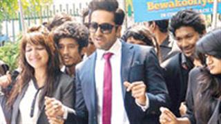 Ayushmann Khurrana on the streets