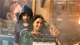 Kartik Aaryan - Kiara Advani start shooting for Bhool Bhulaiyaa 2!