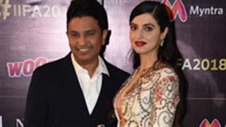 Bhushan Kumar and Divya Khosla Kumar made a grand entry at IIFA 2018 green carpet  