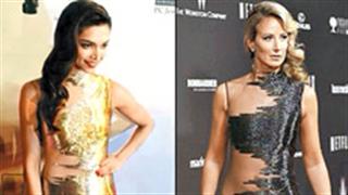 Deepika's outfit similar to a British socialiate