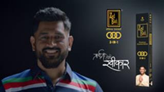 Choreographer-filmmaker Farah Khan directs Indian cricketer Mahendra Singh Dhoni for Zed Black Agarbatti's new TVC Campaign