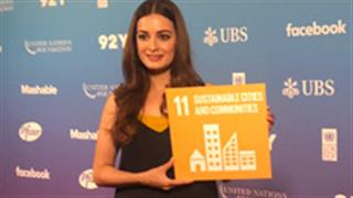 Dia Mirza represents the country, voices strong opinion at the Social Good Summit in New York 