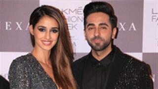 Disha Patani and Ayushmann Khurrana walk-in style as the power duo; Fans are already rooting to watch them together on-screen!