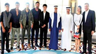 'Dishoom' cast and crew's royal treat in Abu Dhabi