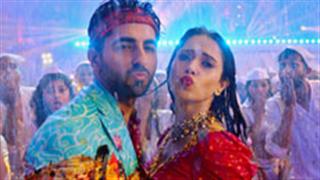 Ayushmann Khurrana and Nushrat Bharucha give festive vibes with 'Dhagala Lagali'