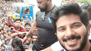 Post Karwaan release, Dulquer Salmaan gets a grand welcome by fans