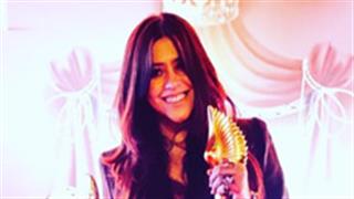 Ekta Kapoor bags not one but two awards at a recent awards function, check it out