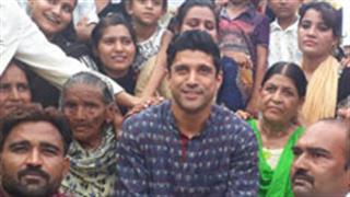 Farhan's renzedevous with his family for the first time? 